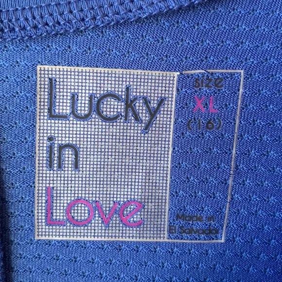 NWT Lucky in Love tennis shirt - Picture 3 of 4